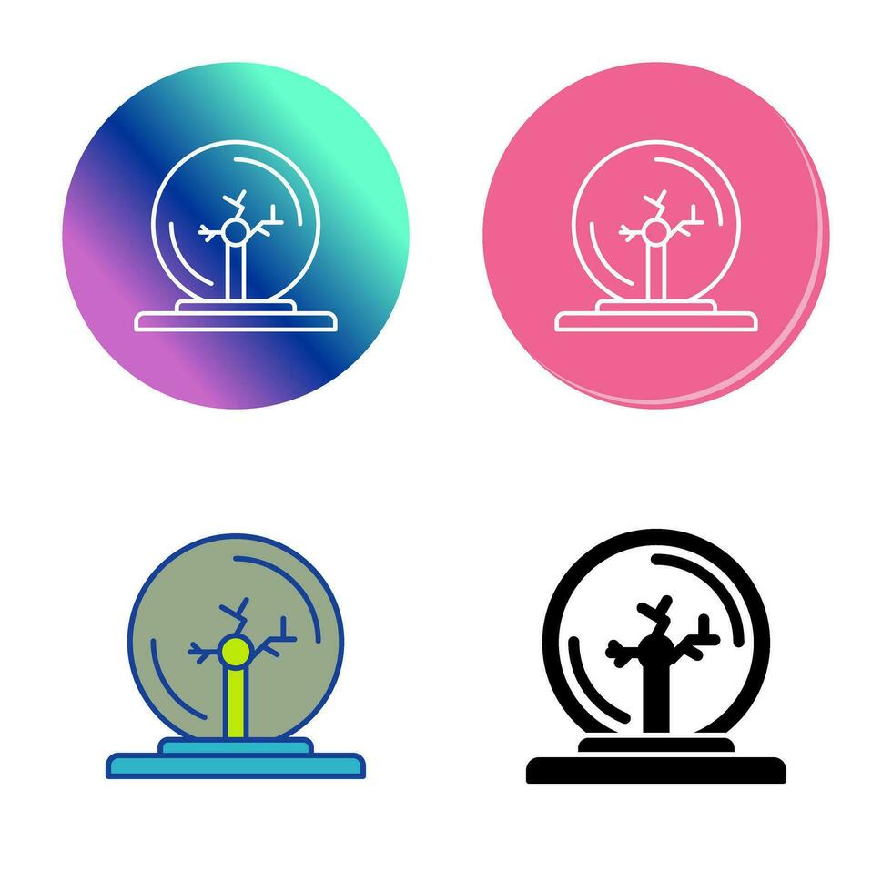 Plasma Ball Vector Icon