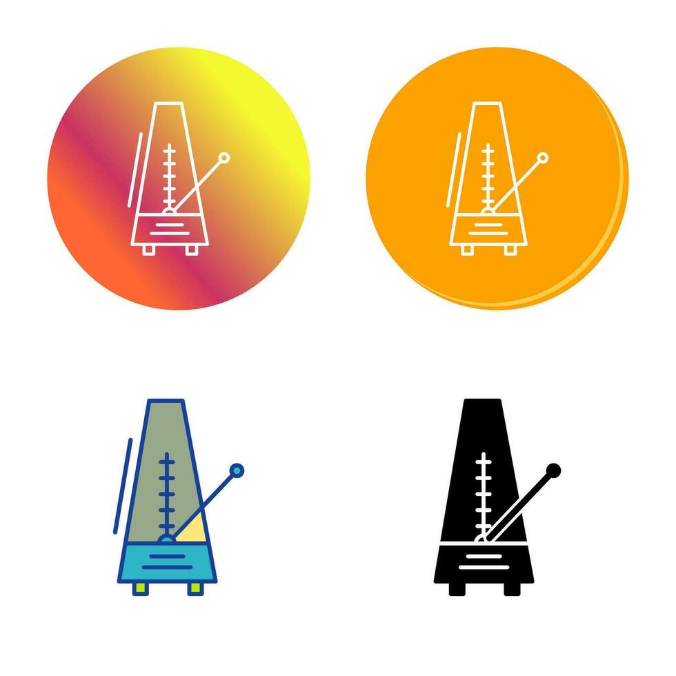 Metronome Vector Icon