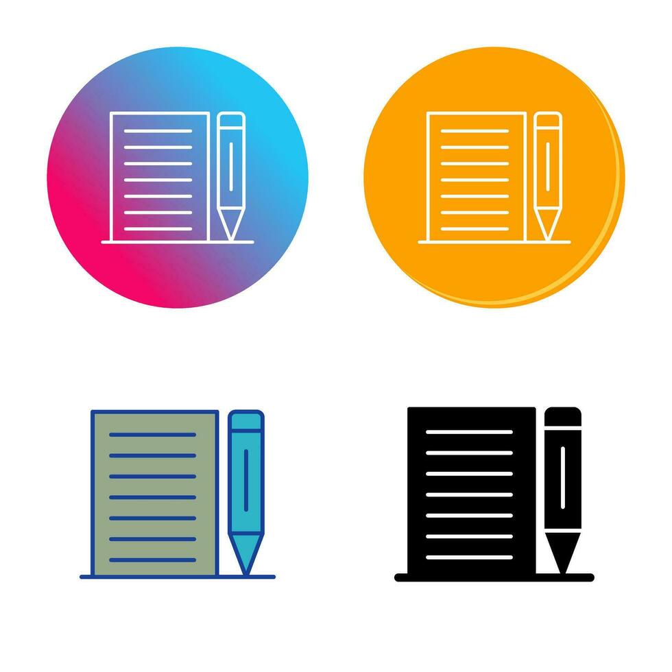 Note Vector Icon