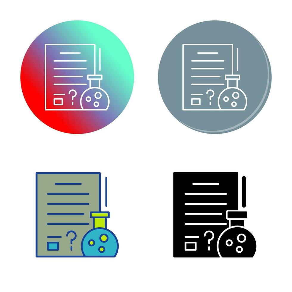 Hypothsis Vector Icon