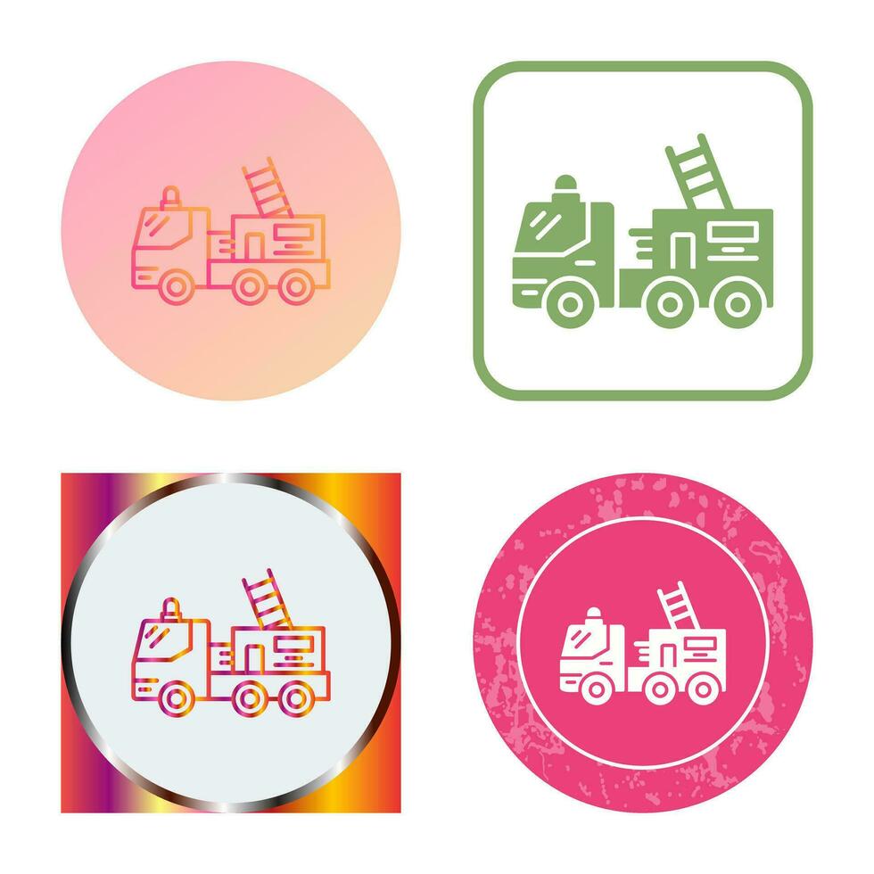 Fire Truck Vector Icon