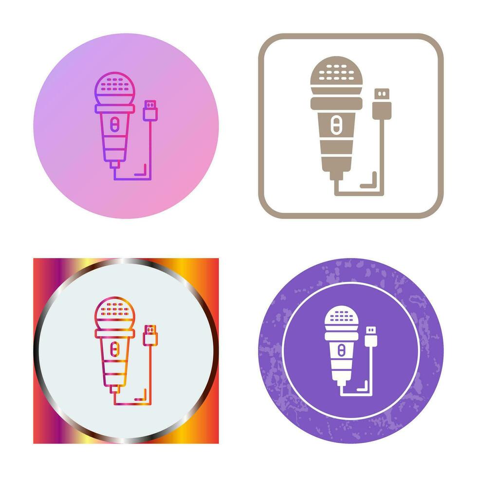 Microphone Vector Icon