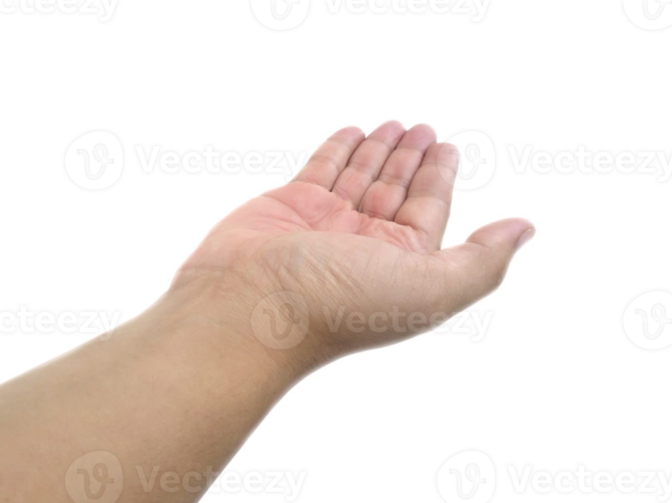 Man hand, transparent background png