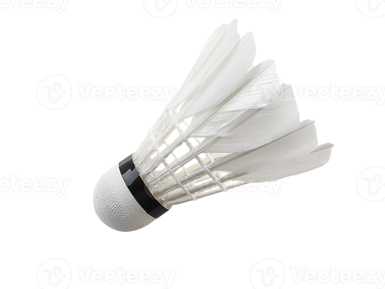 Badminton ball or shuttlecock, transparent background png