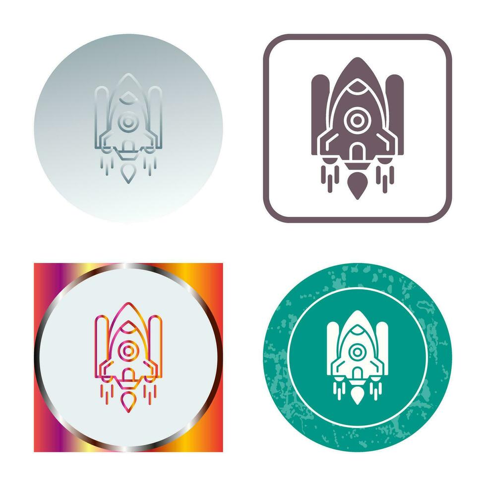 Space Shuttle Vector Icon