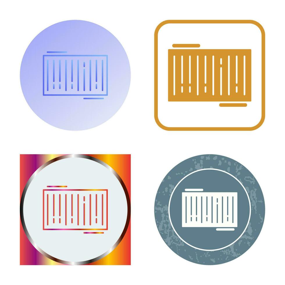 Barcode Vector Icon