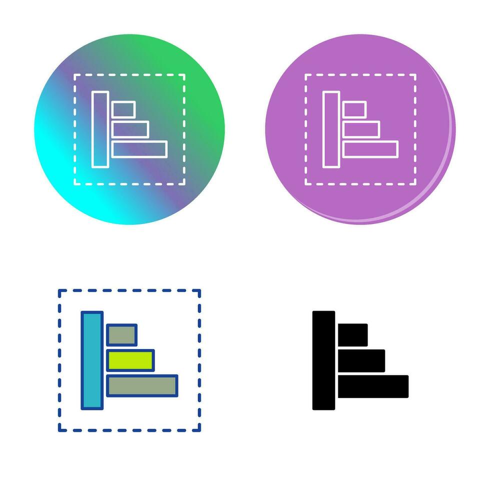 Object Alignment Vector Icon
