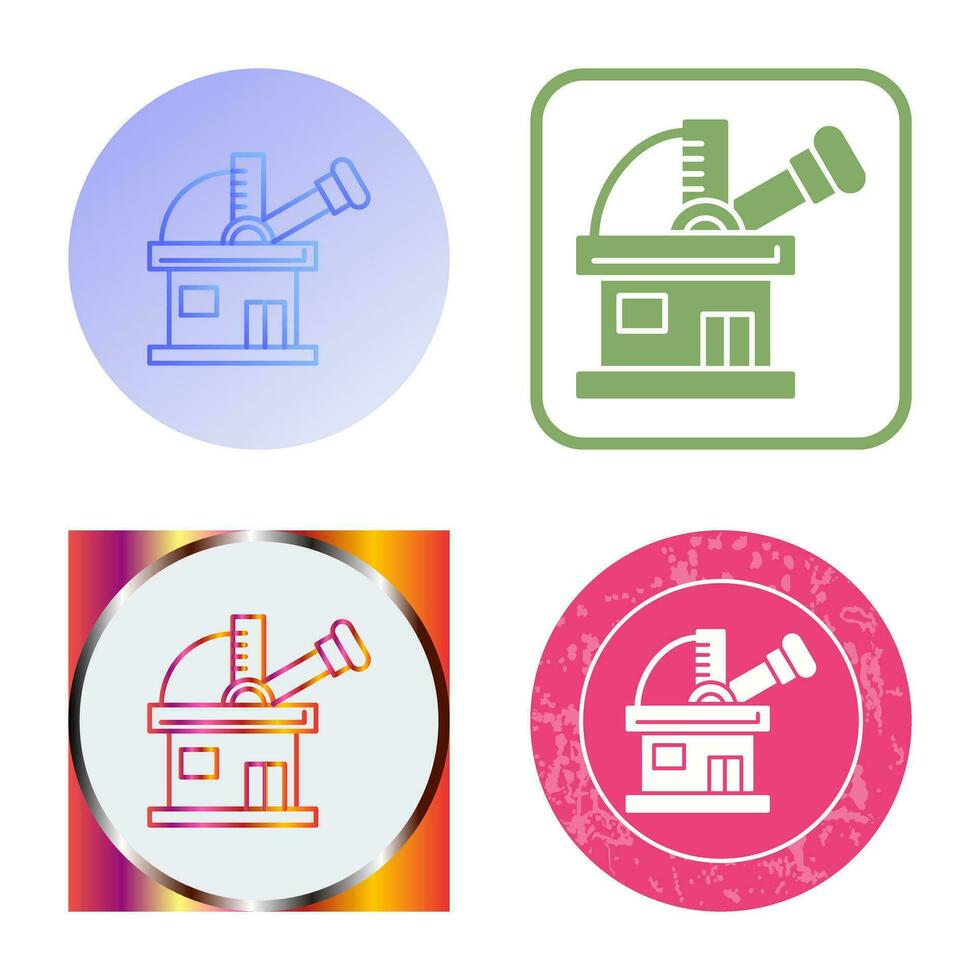 Observatory Vector Icon