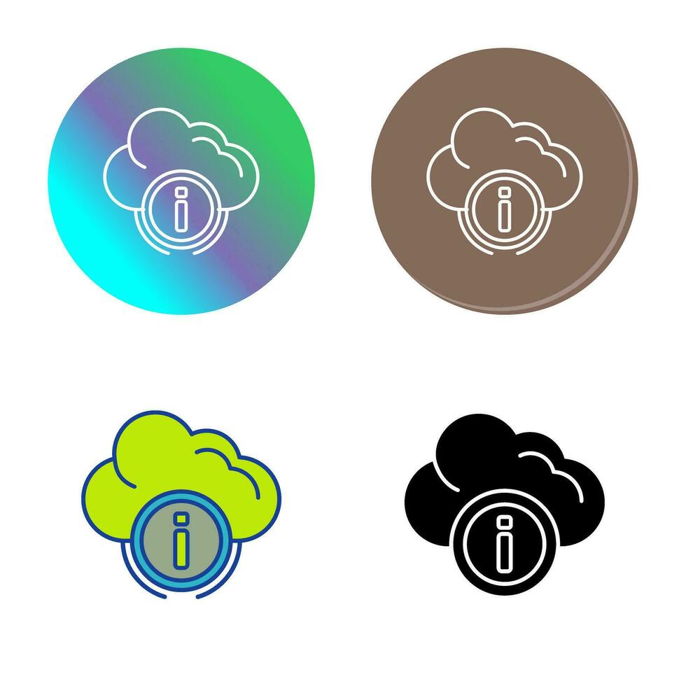 Cloud Computing Vector Icon