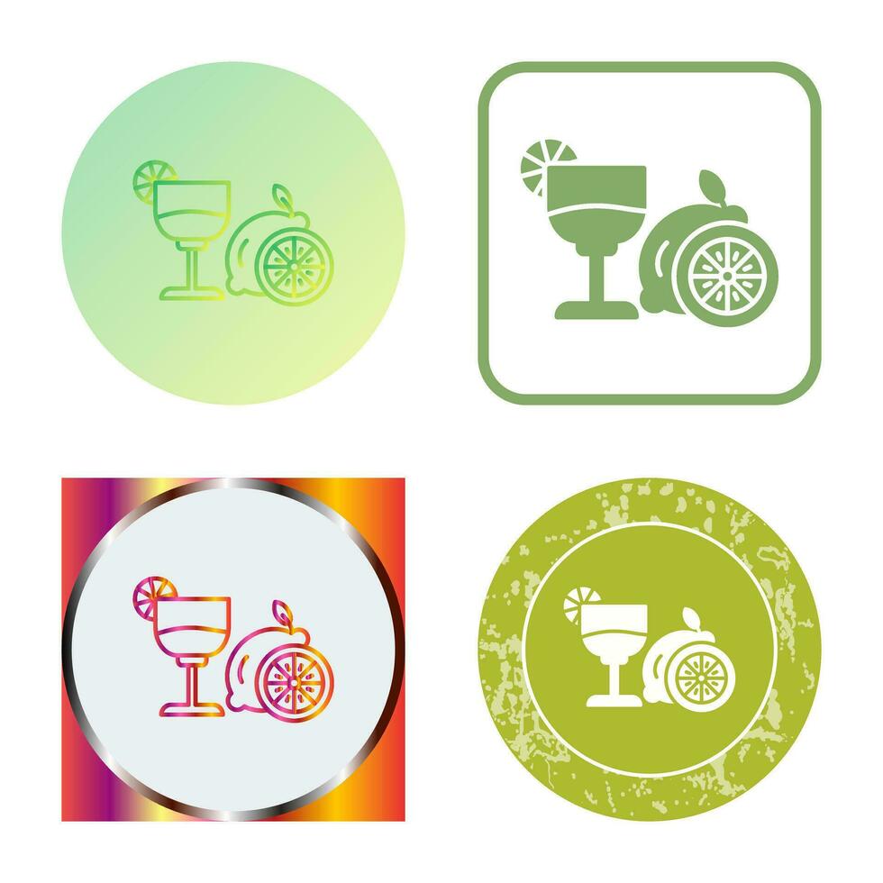 Lime Juice Vector Icon