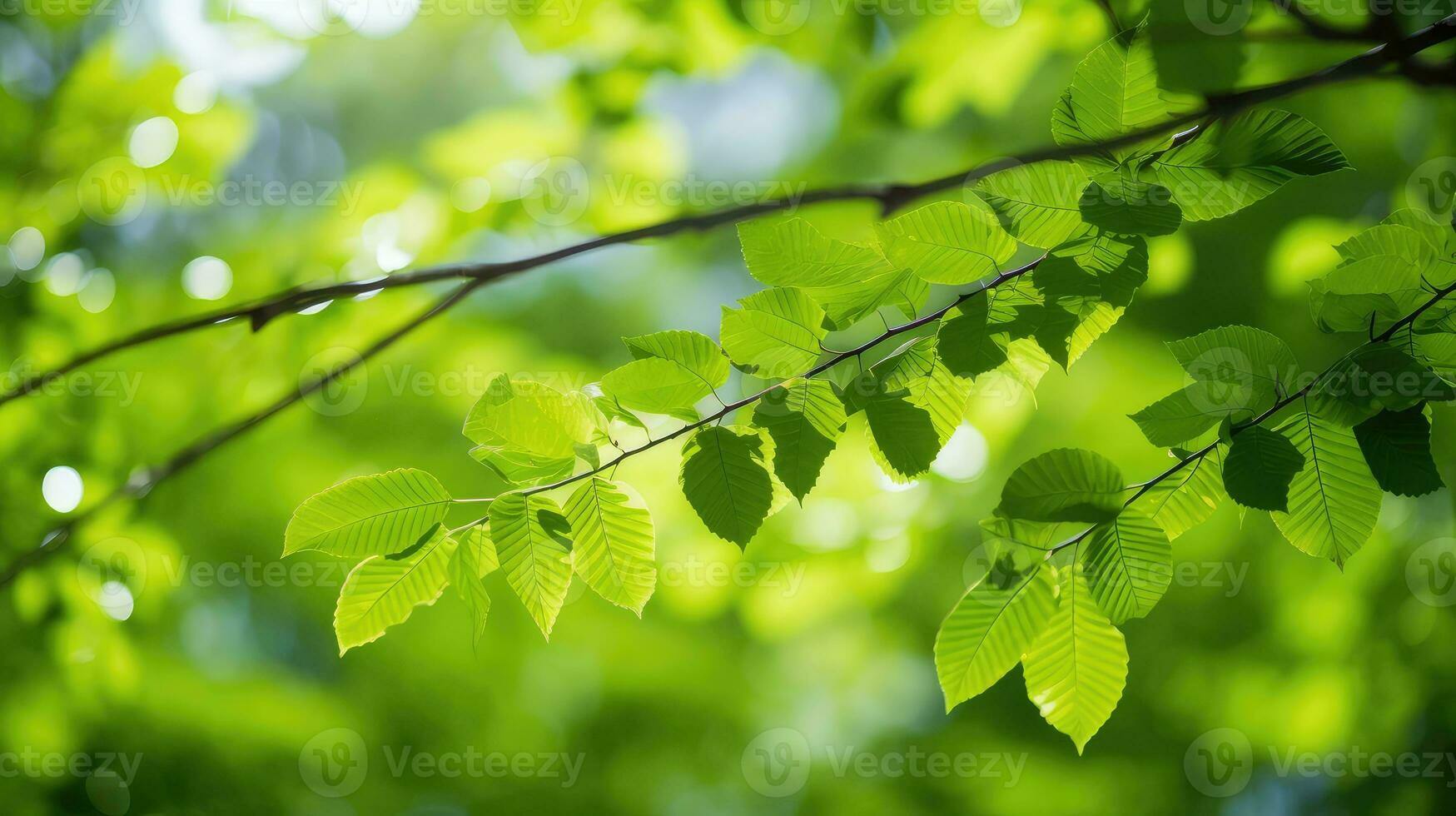 AI generated nature plant blue outdoor dreamy ai generated photo