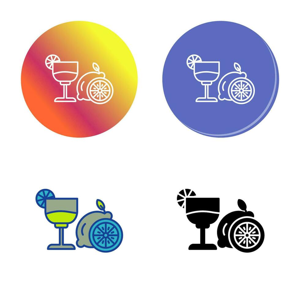 Lime Juice Vector Icon