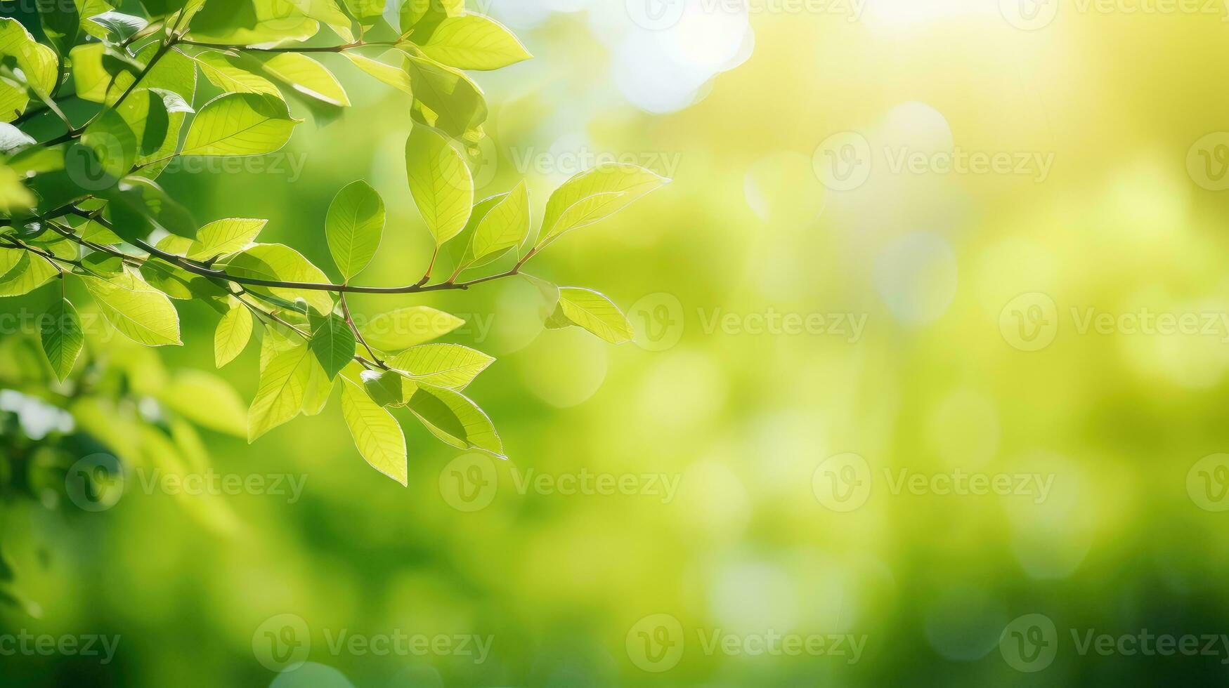AI generated nature plant blue outdoor dreamy ai generated photo