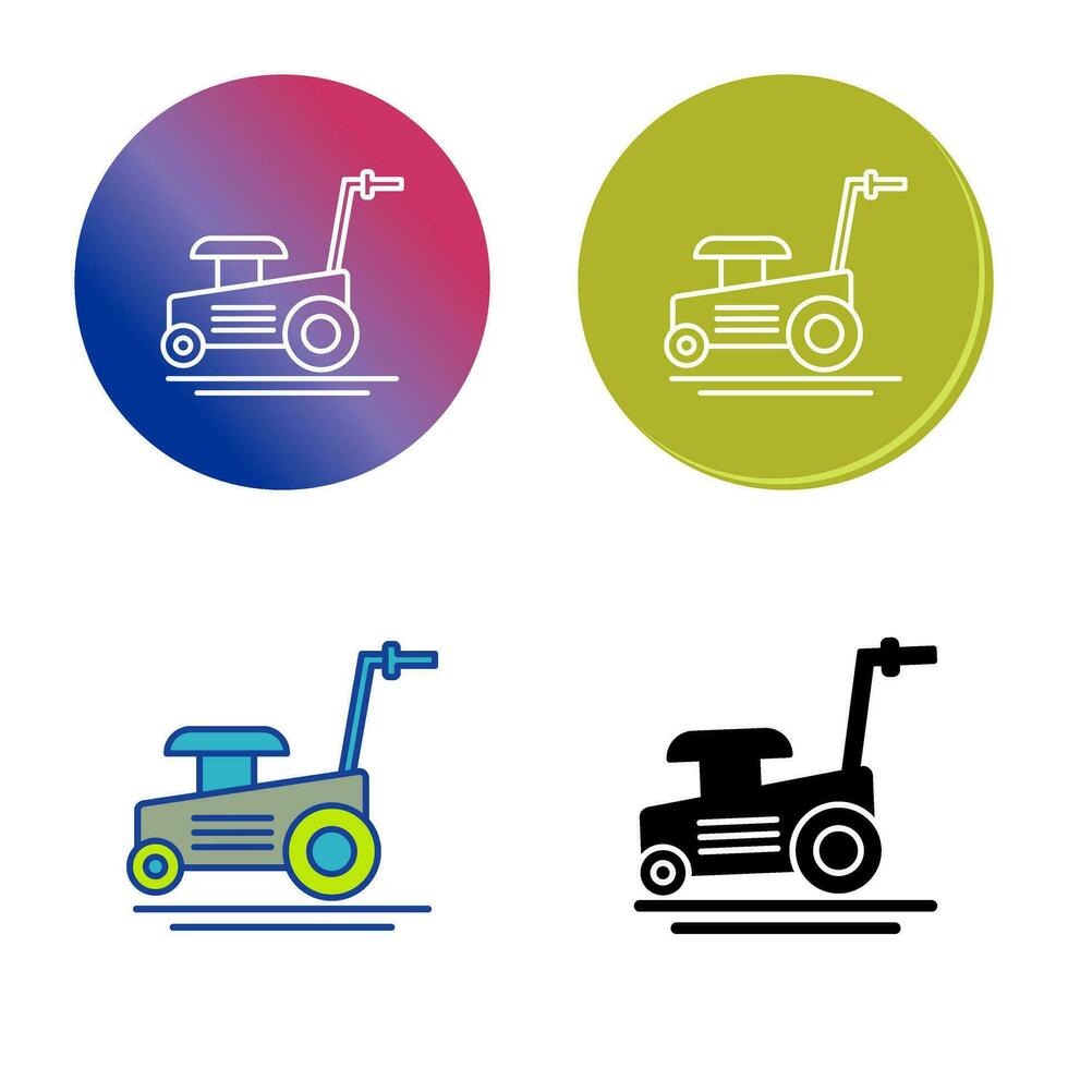 Lawn Mower Vector Icon