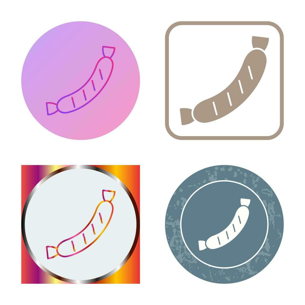 Sausage Vector Icon