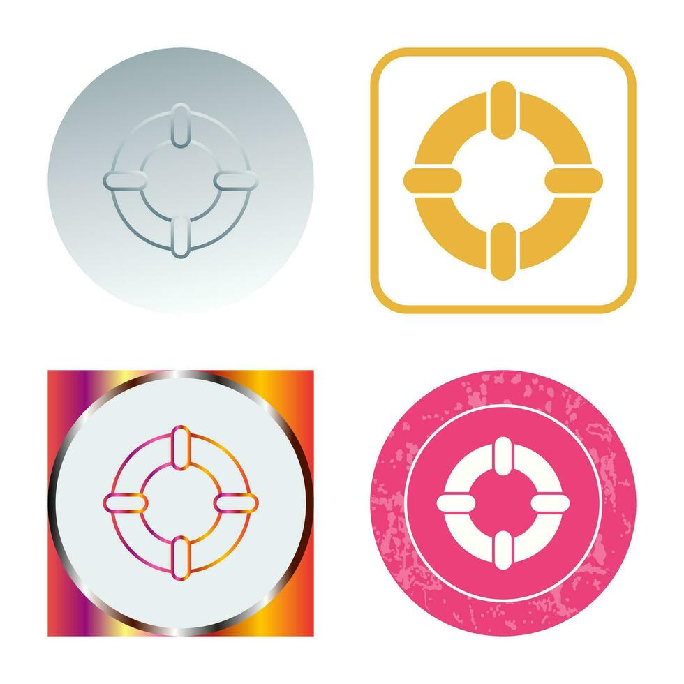 Life Saver Vector Icon