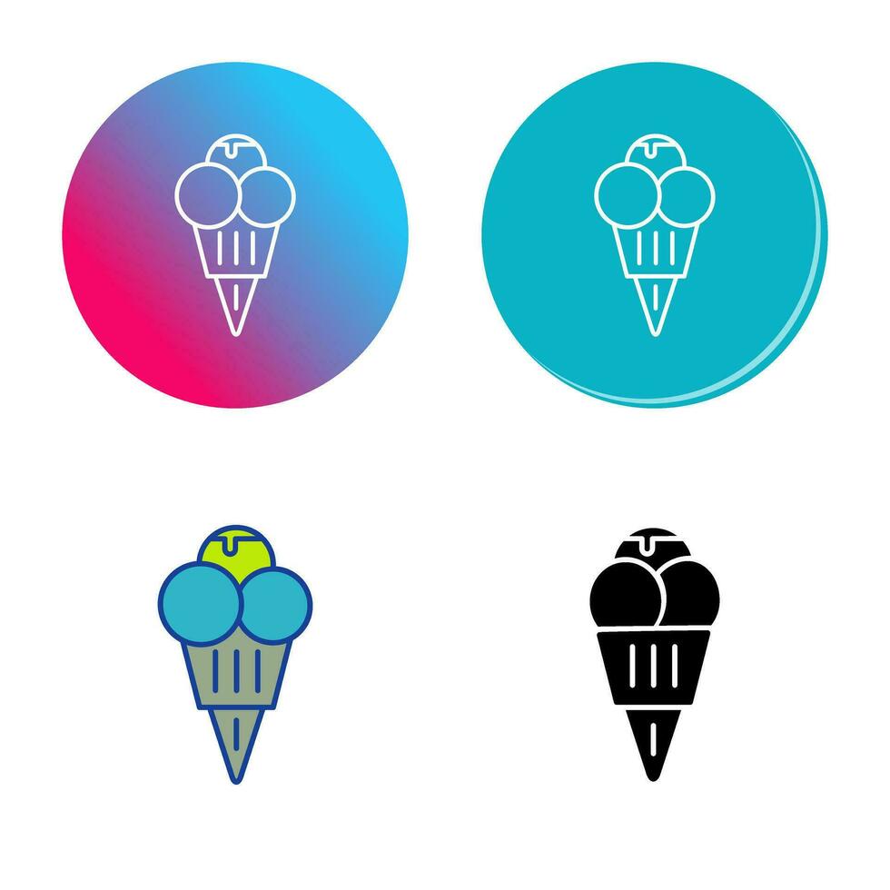 Ice cream Vector Icon