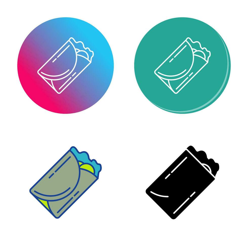 Kebab Vector Icon