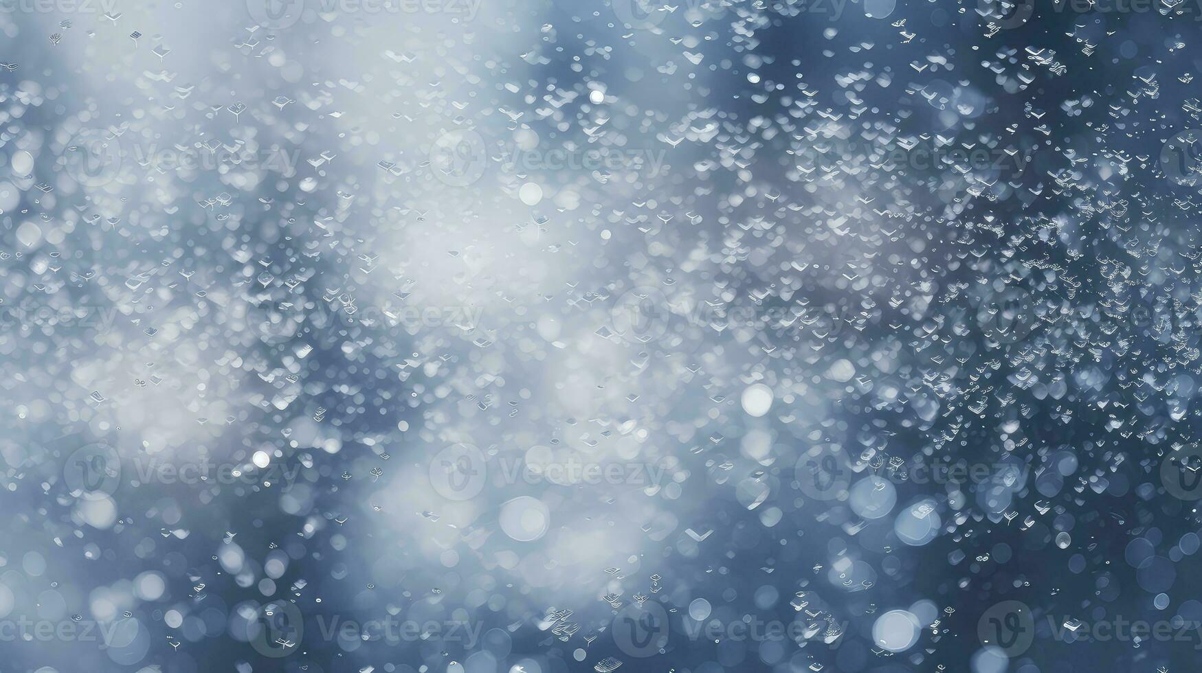 AI generated abstract forest bokeh decoration pathway ai generated photo