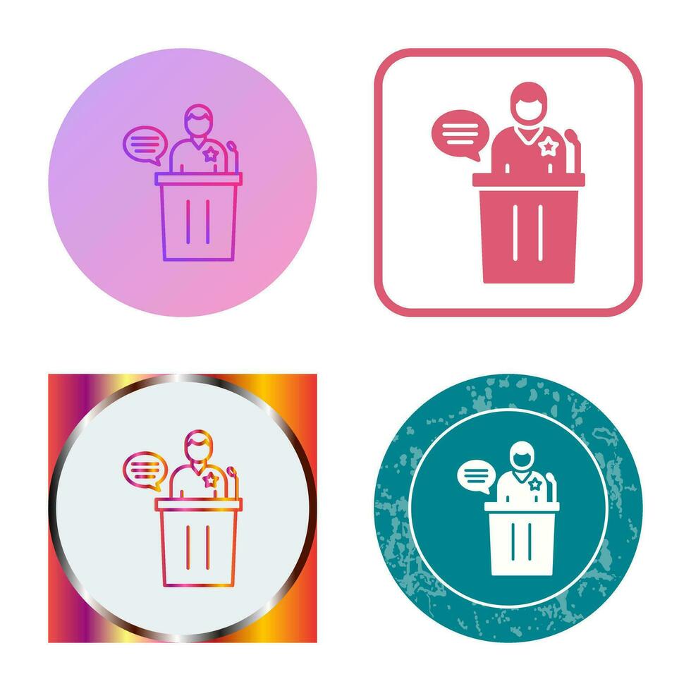 Debate Vector Icon