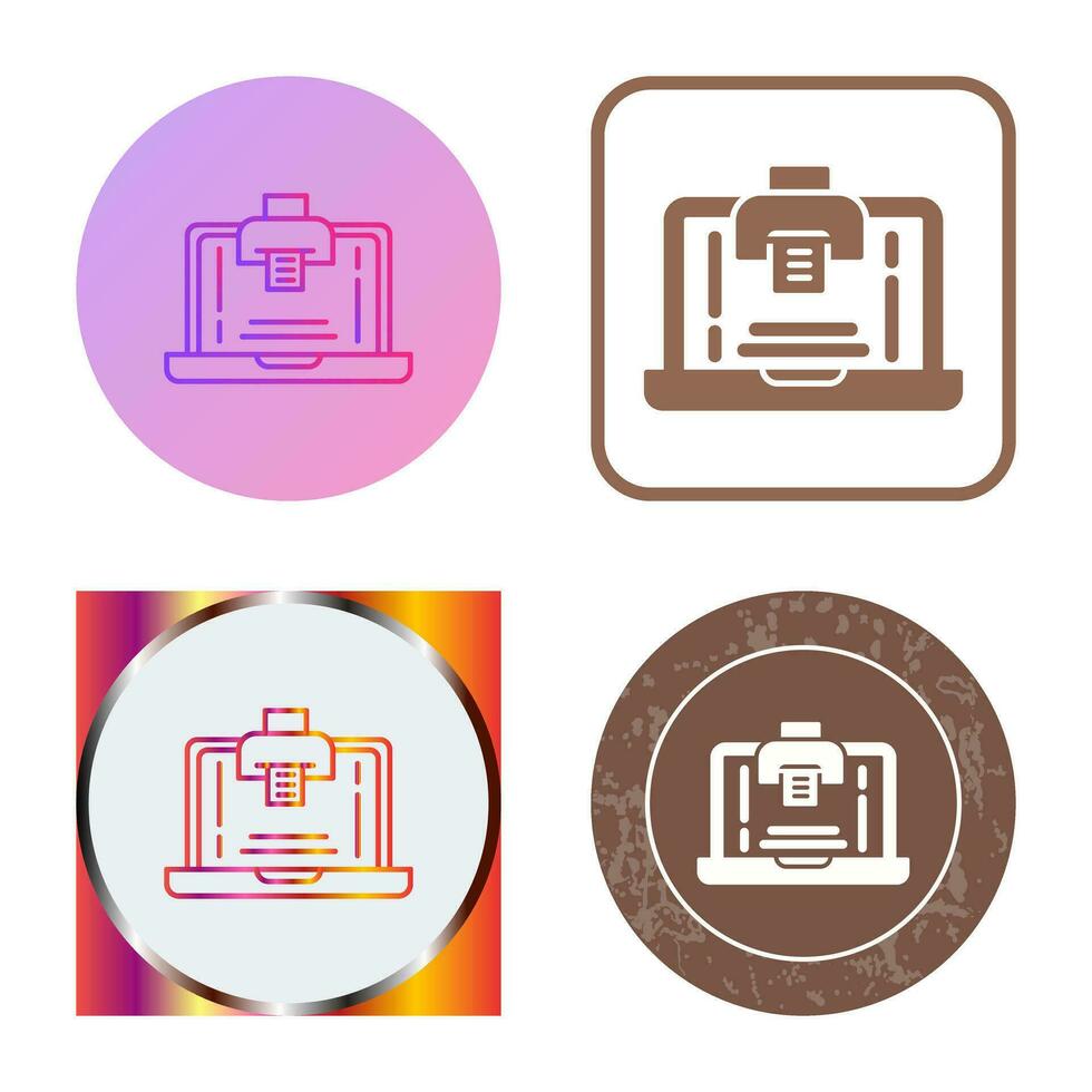 Print Vector Icon