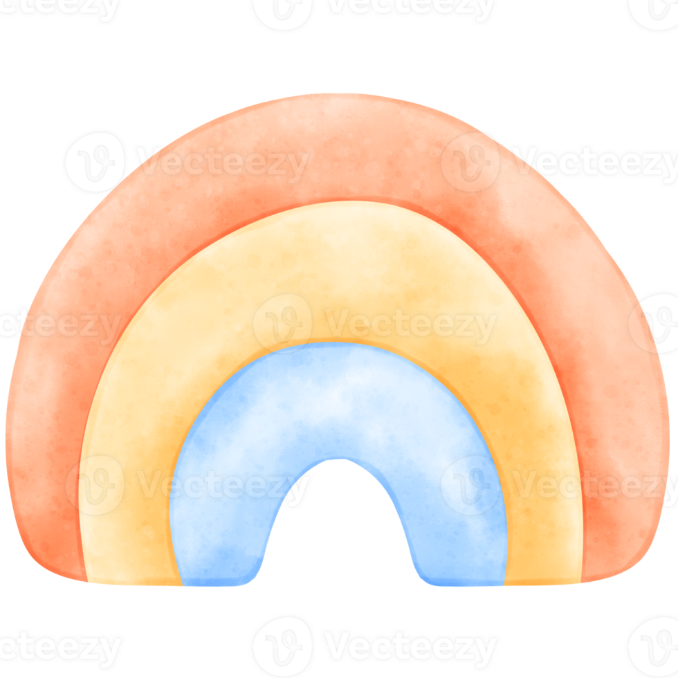 Rainbow, cute rainbow png