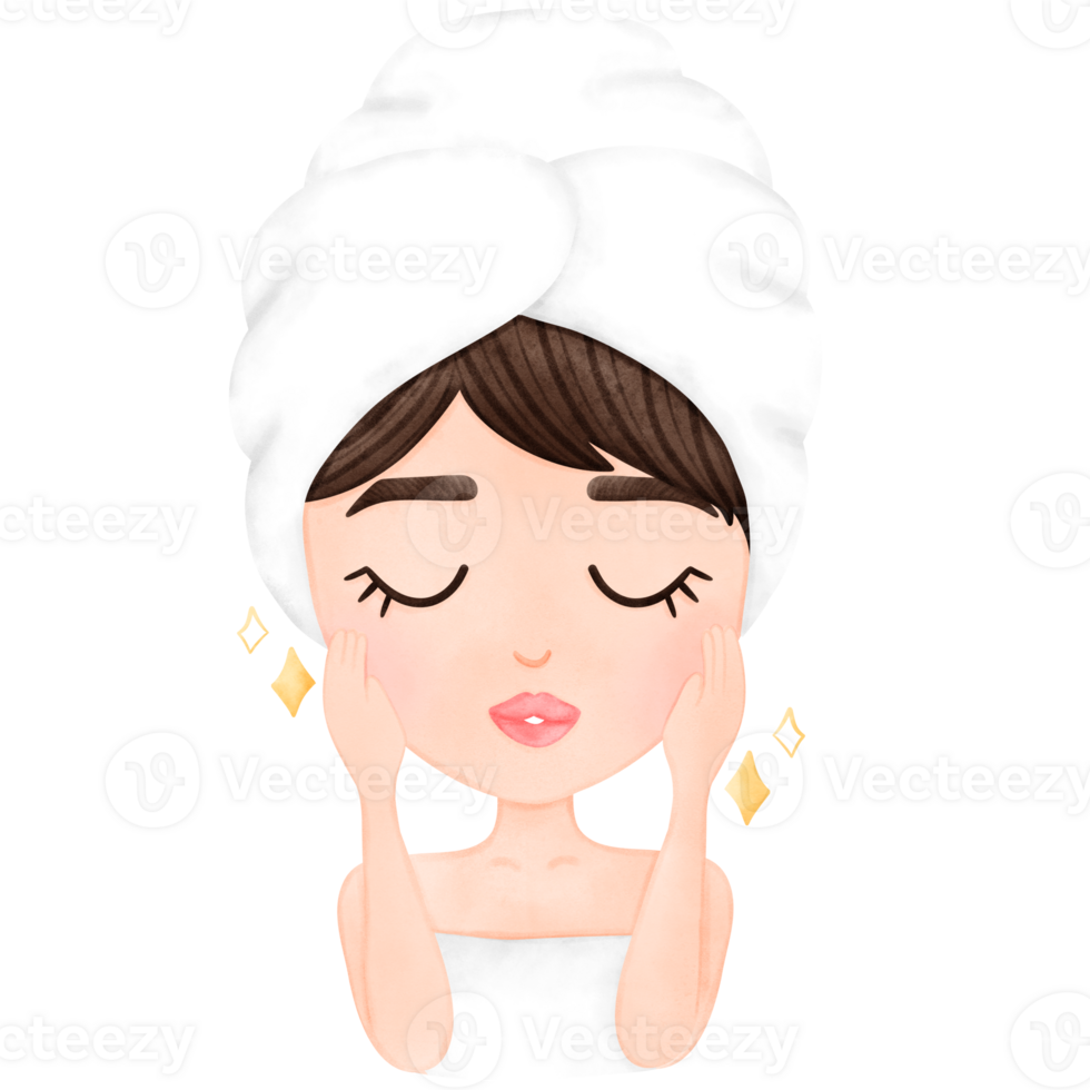 Skincare, Facial Mask, Woman, Selflove png