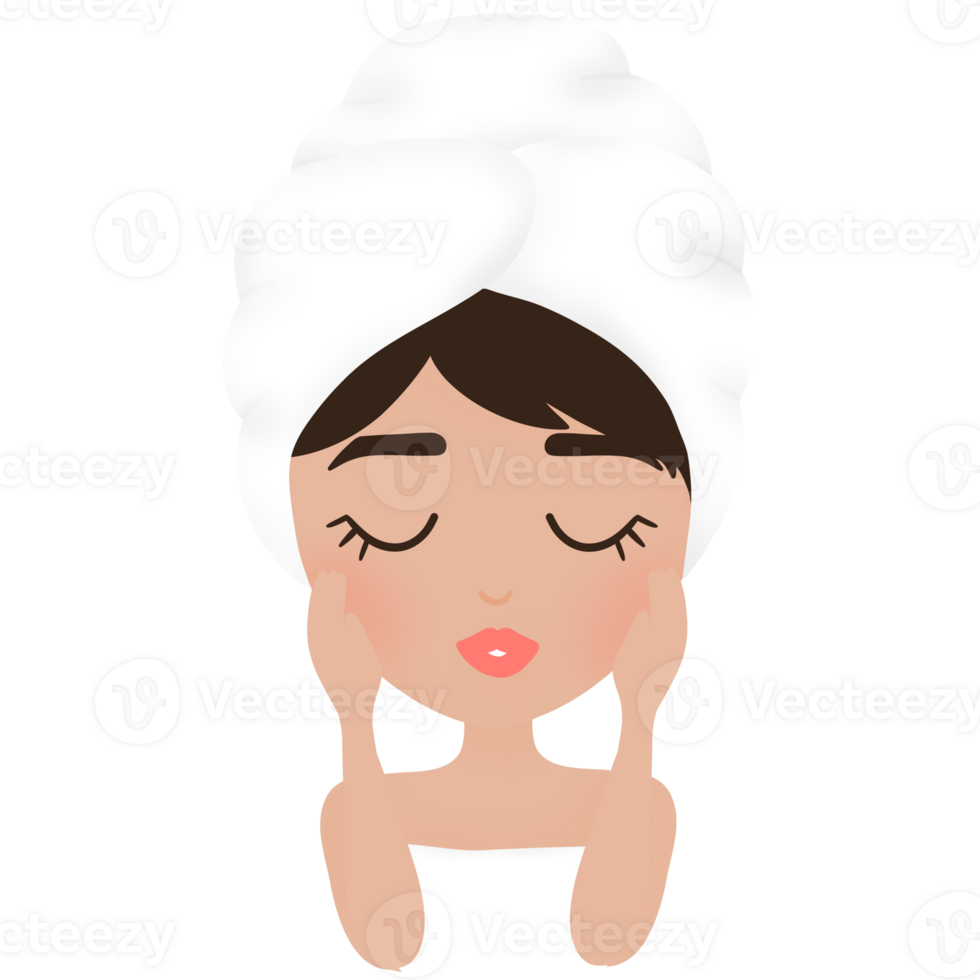 Skincare, Facial Mask, Woman, Selflove png