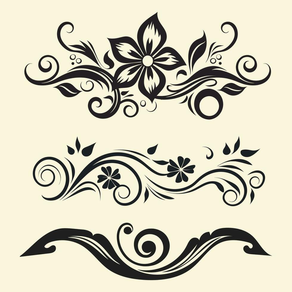 Elegant ornamental borders frames 34633872 Vector Art at Vecteezy