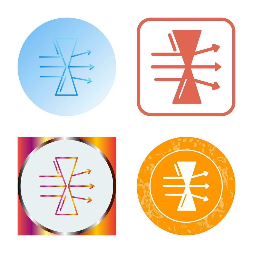 Dispersion Vector Icon