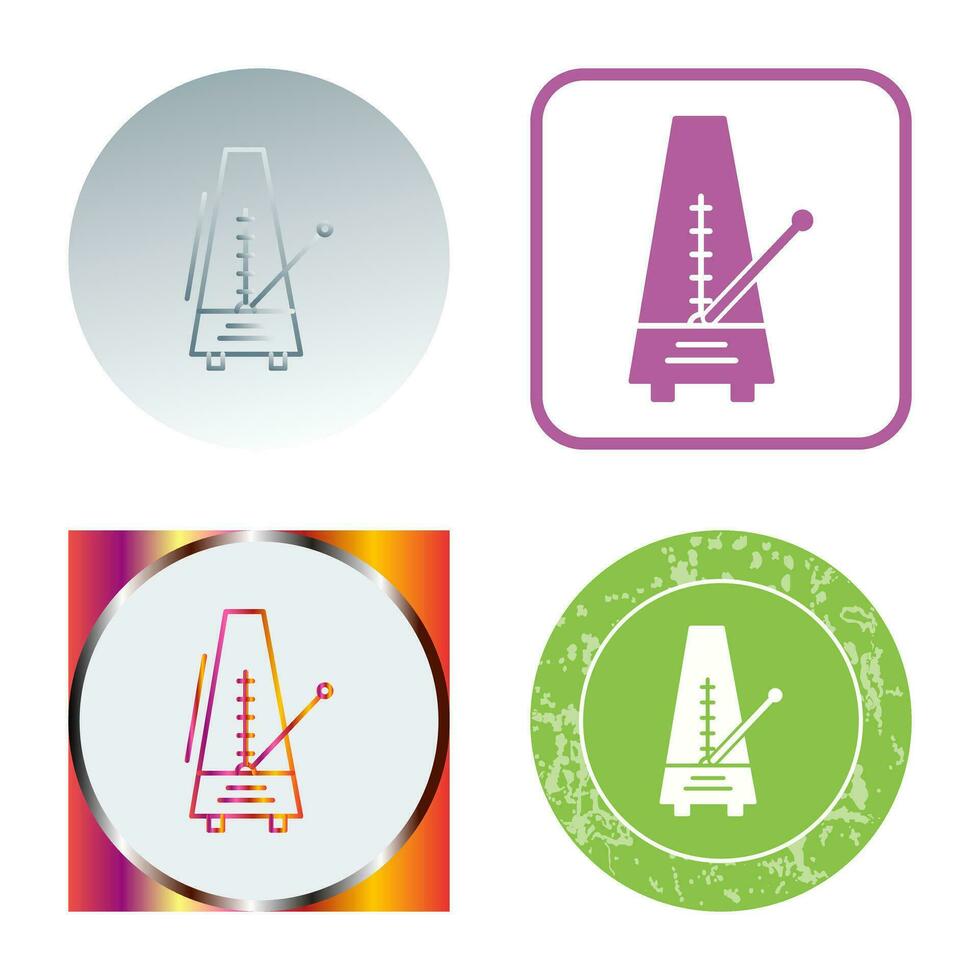 Metronome Vector Icon