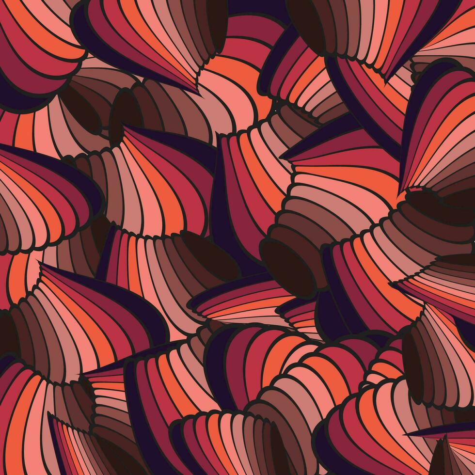 vector abstract red Gradient background in flat design