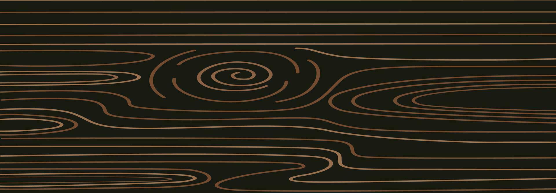 Abstract growth rings of a tree.Line design of a wooden stump. vector