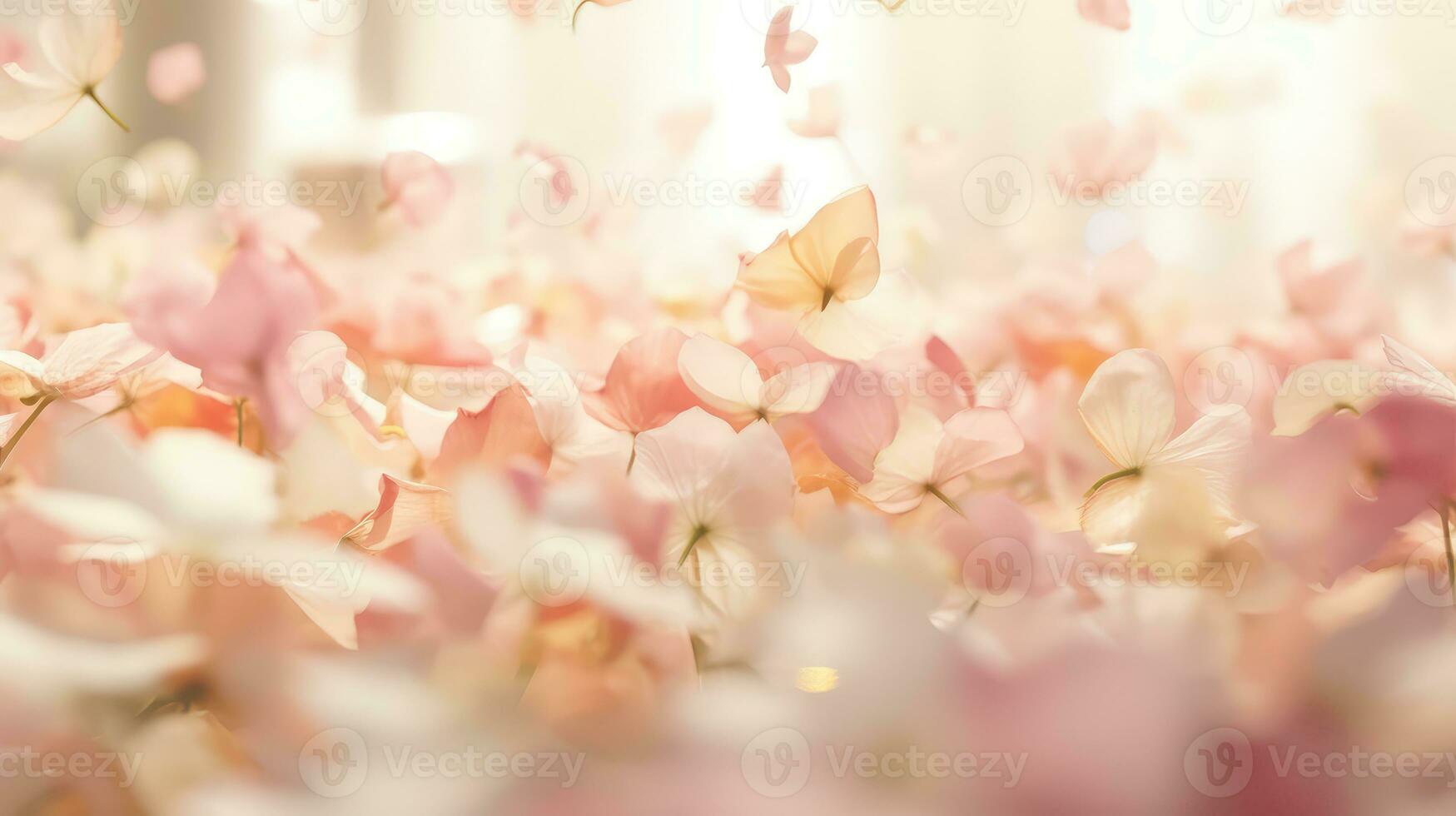 beauty beautiful wedding flowers background ai generated photo