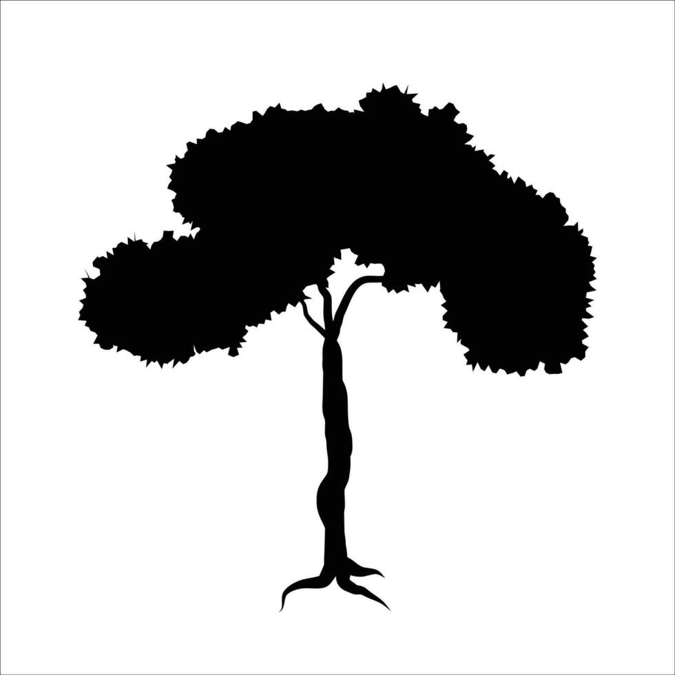 Tree drawign stock vector illustration