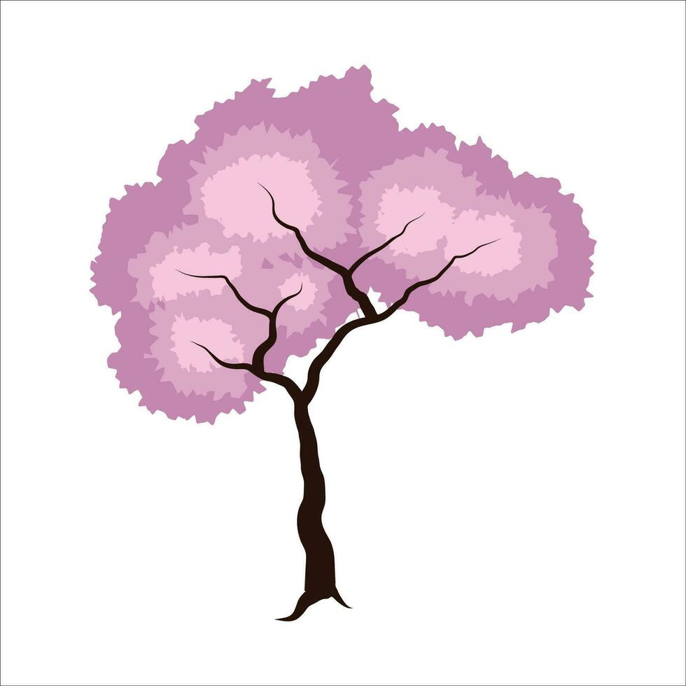 árbol dibujar valores vector ilustración