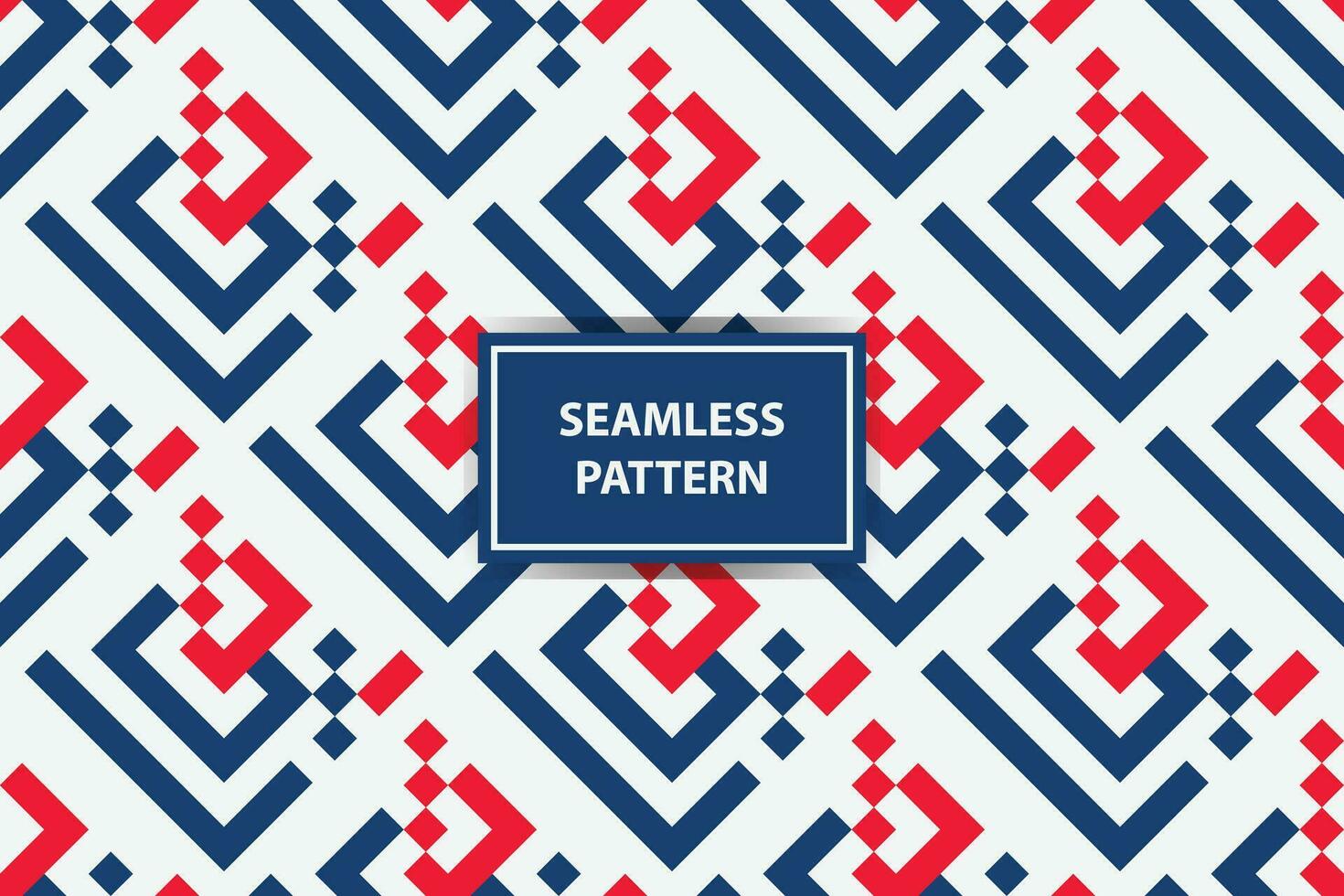 american seamless pattern. Seamless USA flag print for wrapping paper, sport textile, clothes. Red, blue and white grunge ornament. vector