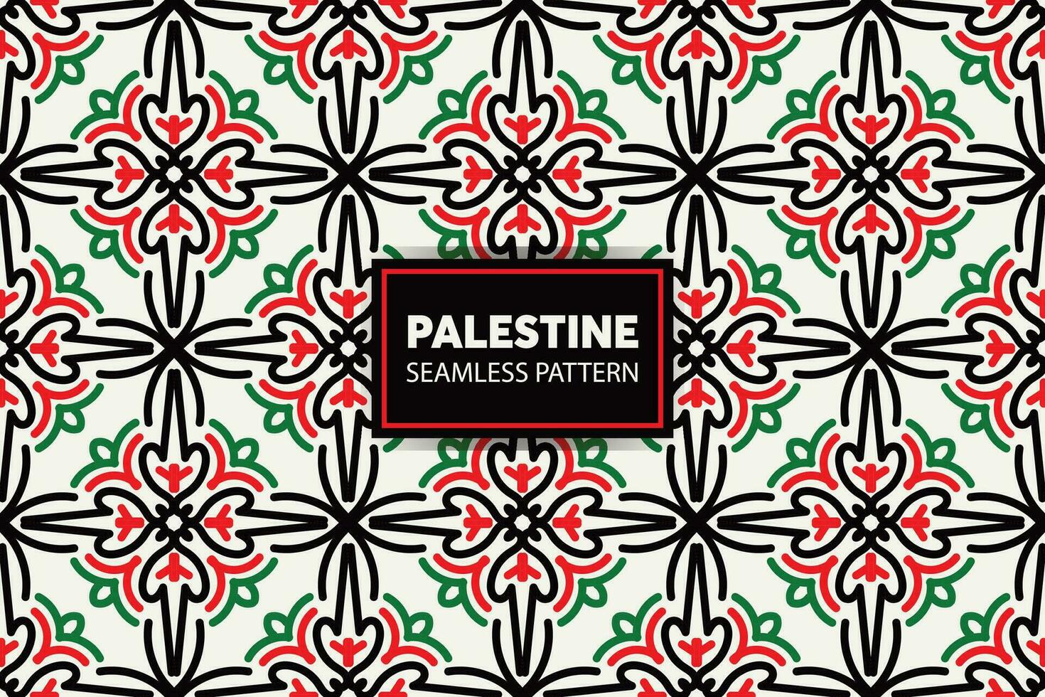 palestino bordado modelo antecedentes. genial para presentaciones y diapositivas vector archivo.