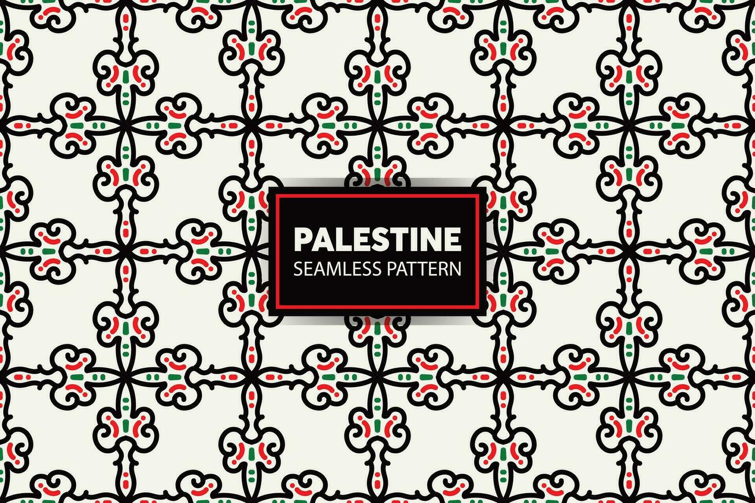 palestino bordado modelo antecedentes. genial para presentaciones y diapositivas vector archivo.