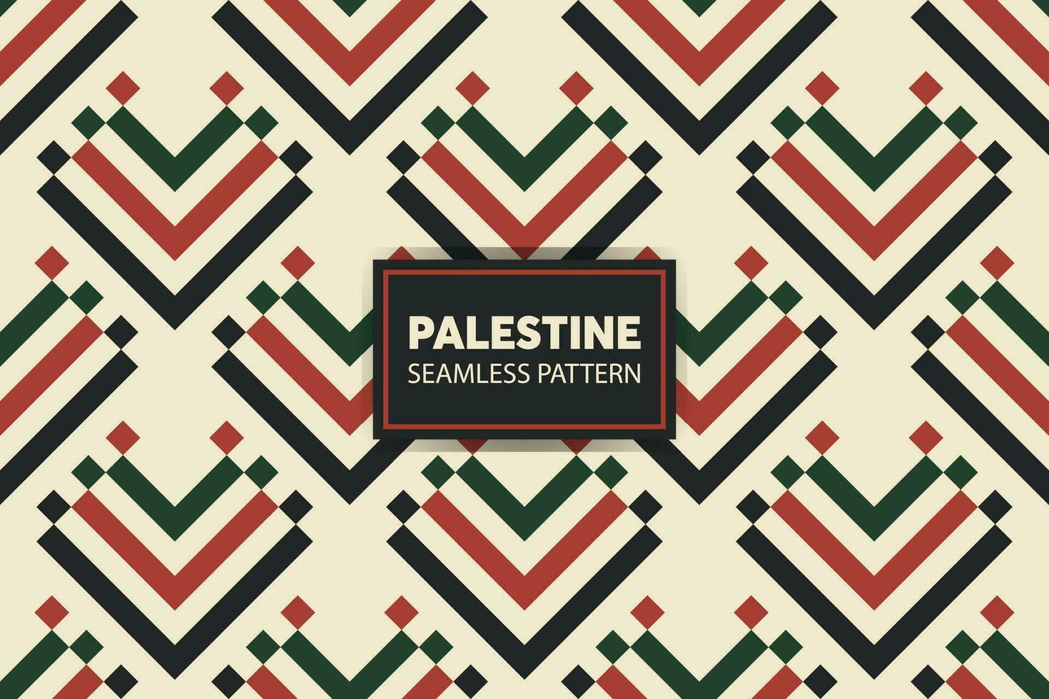 palestino bordado modelo antecedentes. genial para presentaciones y diapositivas vector archivo.