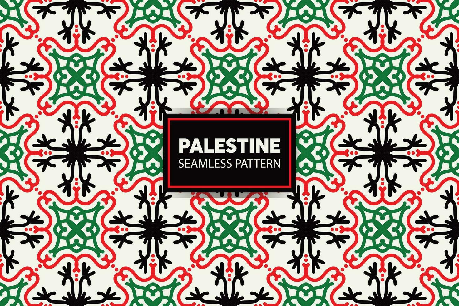 palestino bordado modelo antecedentes. genial para presentaciones y diapositivas vector archivo.