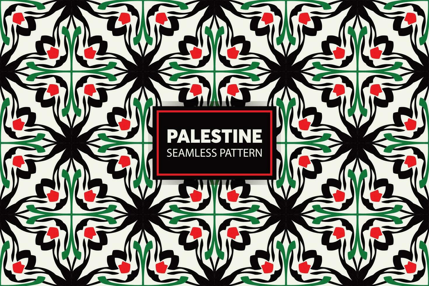 palestino bordado modelo antecedentes. genial para presentaciones y diapositivas vector archivo.