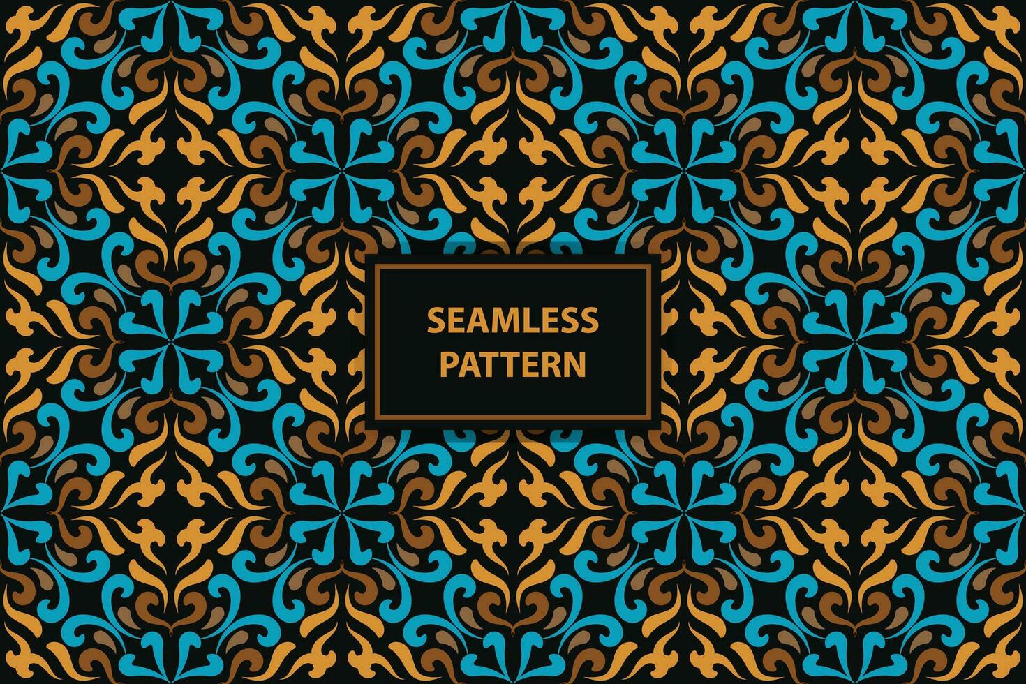 Seamless pattern. modern Arabic design. vector