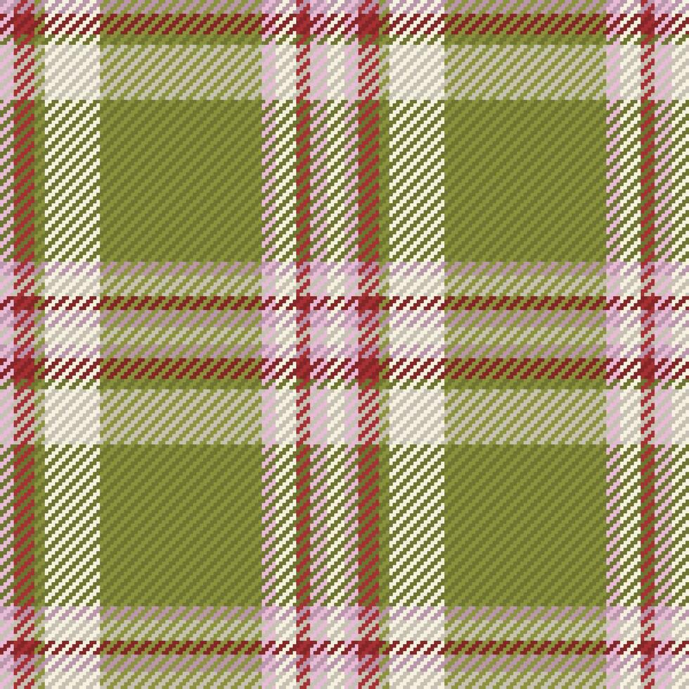 Seamless pattern of scottish tartan plaid. Repeatable background with check fabric texture. Vector backdrop striped textile print.