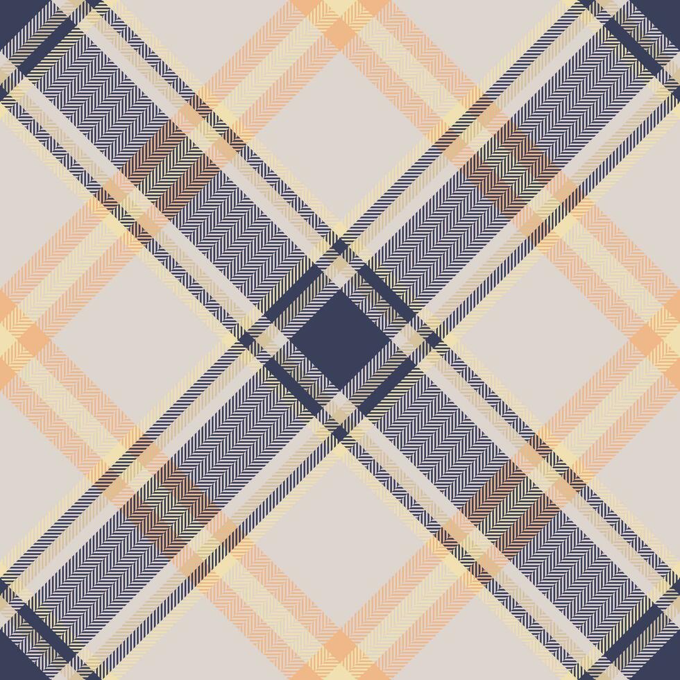 Plaid pattern vector. Check fabric texture. Seamless textile design for clothes, paper print. vector