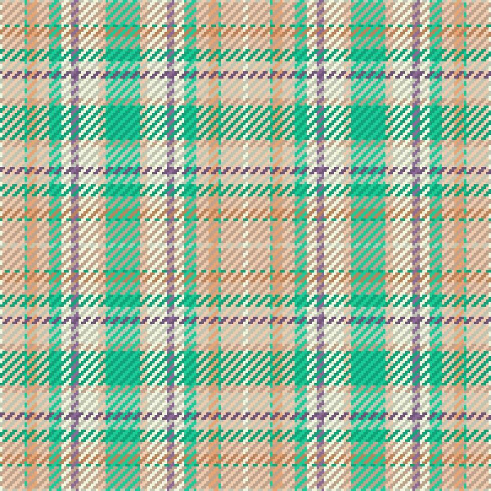 Seamless pattern of scottish tartan plaid. Repeatable background with check fabric texture. Vector backdrop striped textile print.