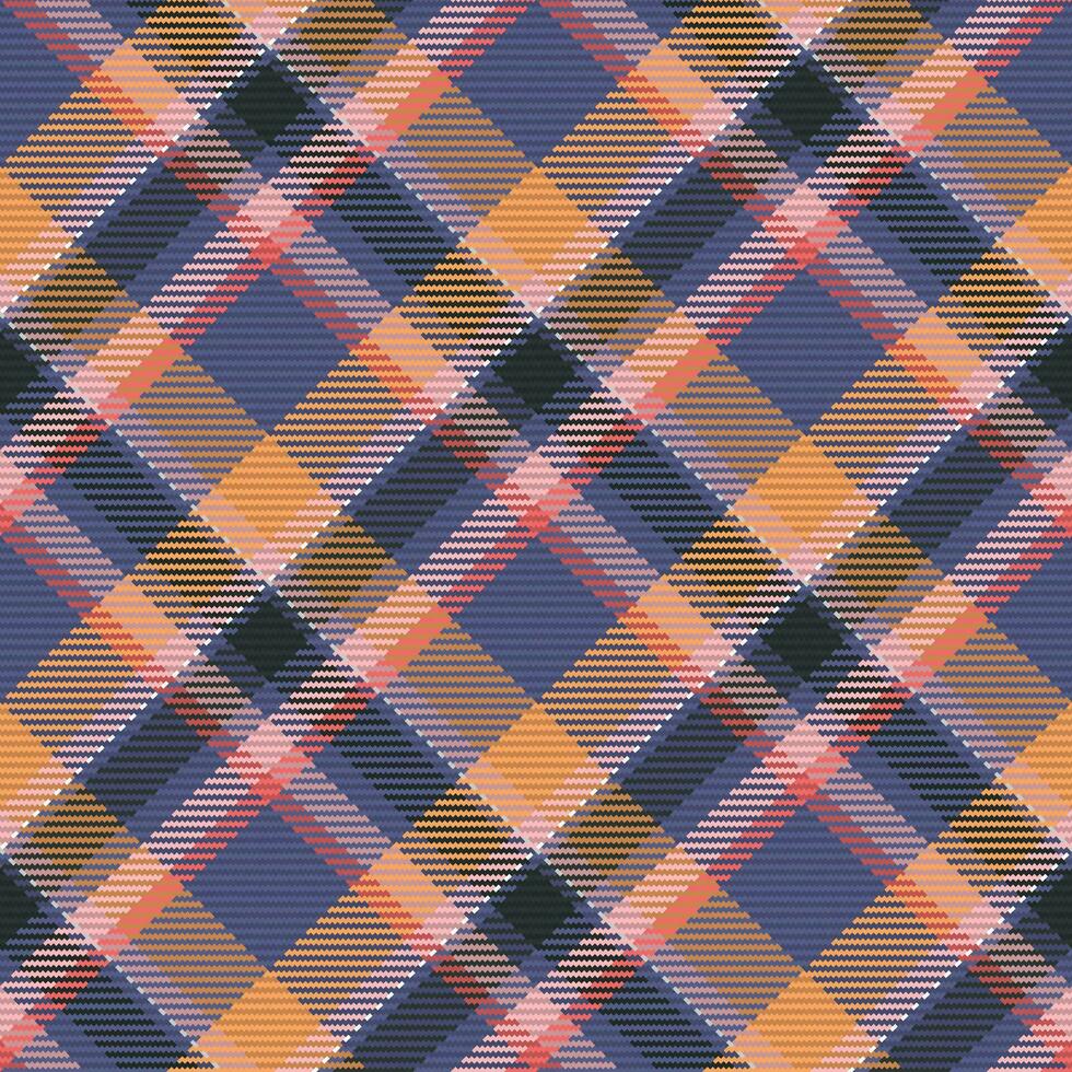 Plaid checkered tartan seamless pattern suitable for fashion textiles, graphics design. vector