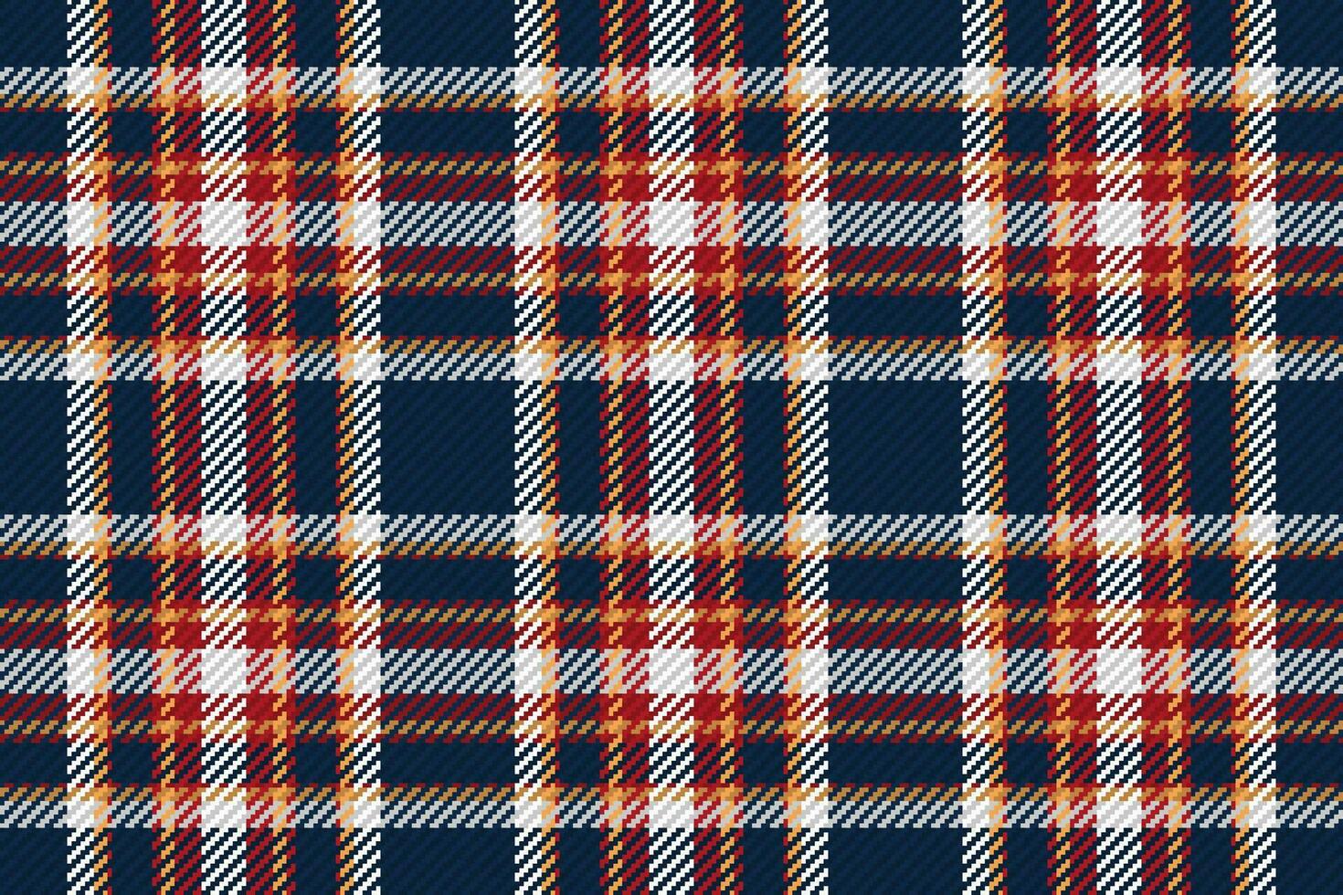 Seamless pattern of scottish tartan plaid. Repeatable background with check fabric texture. Vector backdrop striped textile print.