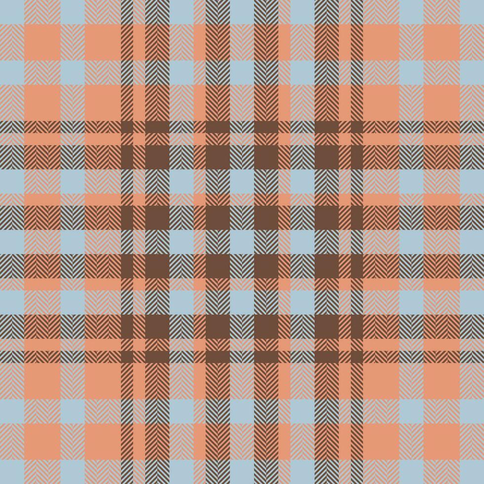 Plaid check pattern. Seamless fabric texture. Tartan textile print. vector