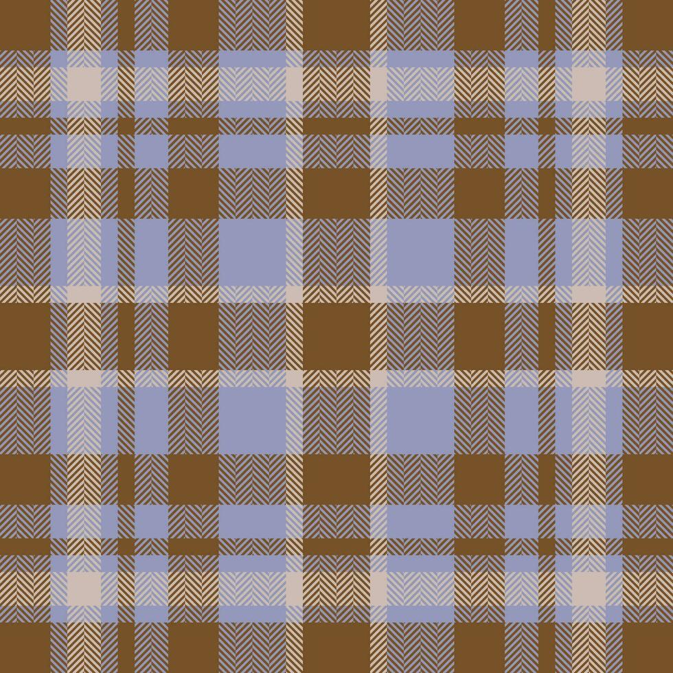 Plaid check pattern. Seamless fabric texture. Tartan textile print. vector